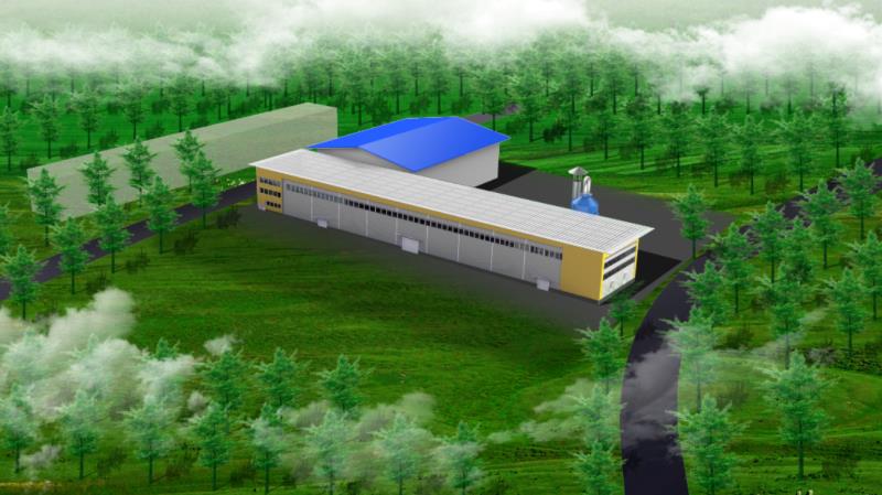 济南市长清区东潘村落地开工